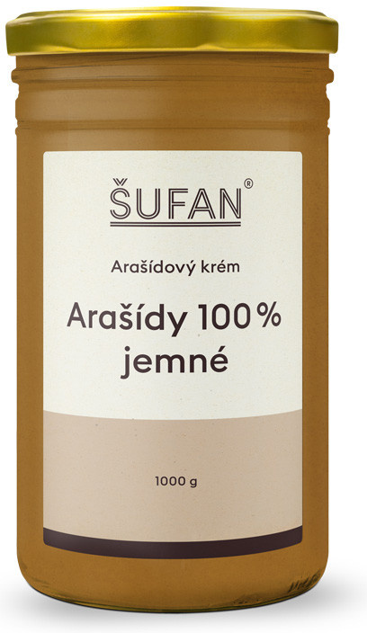 Jemné arašídové máslo 1000g Šufan 